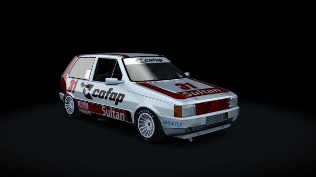 Fiat Uno Marcas Turbo ’87 for Assetto Corsa