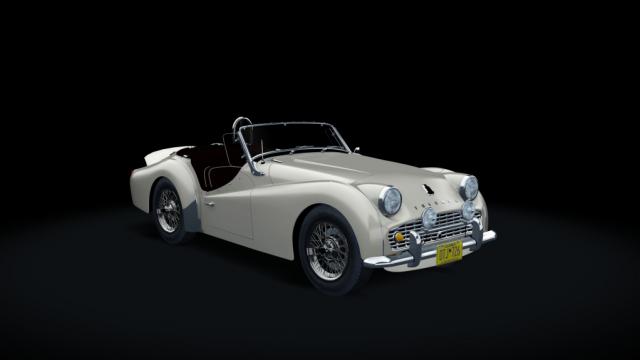 Triumph TR3A for Assetto Corsa