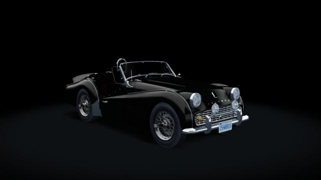 Triumph TR3A for Assetto Corsa