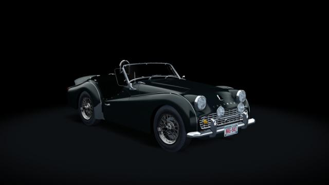 Triumph TR3A for Assetto Corsa