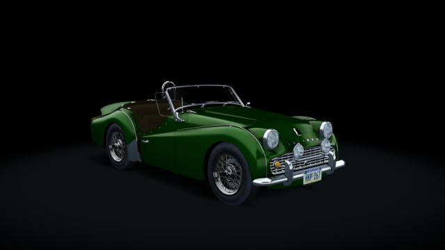 Triumph TR3A for Assetto Corsa