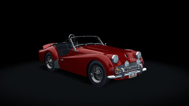 Triumph TR3A for Assetto Corsa