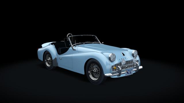 Triumph TR3A for Assetto Corsa
