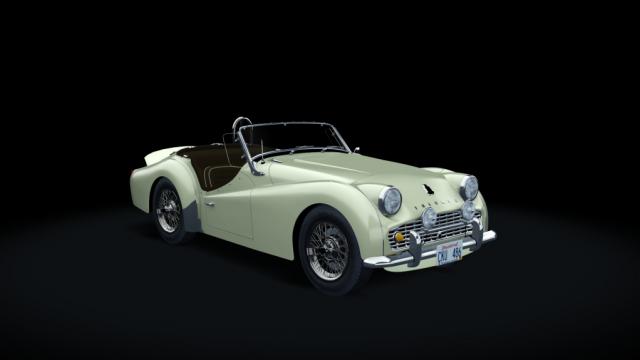 Triumph TR3A for Assetto Corsa
