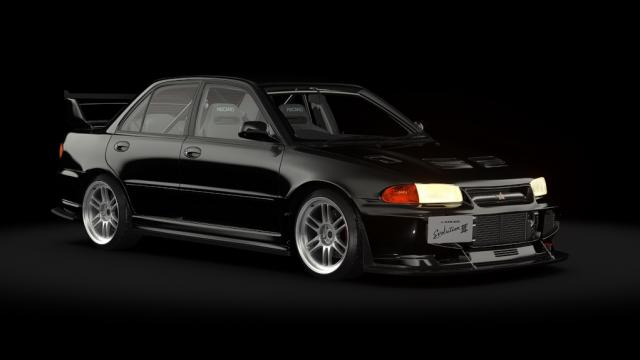 Mitsubishi Lancer Evolution III GSR 1995 (Widebody) for Assetto Corsa