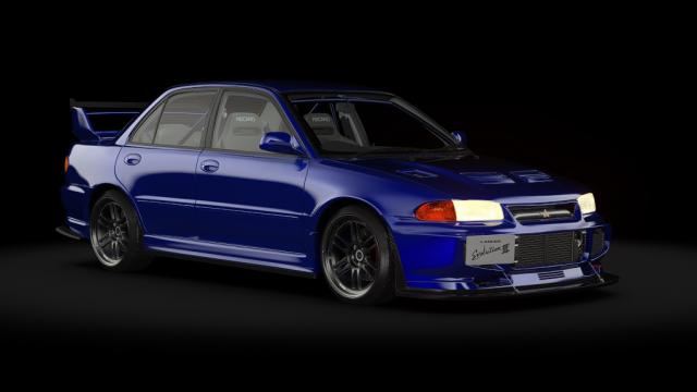 Mitsubishi Lancer Evolution III GSR 1995 (Widebody) for Assetto Corsa