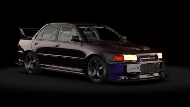 Mitsubishi Lancer Evolution III GSR 1995 (Widebody) for Assetto Corsa