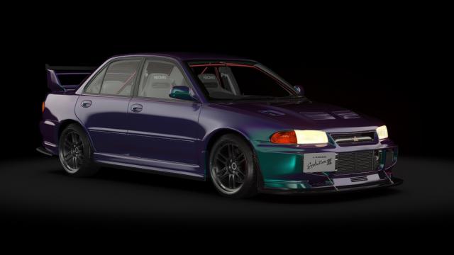 Mitsubishi Lancer Evolution III GSR 1995 (Widebody) for Assetto Corsa