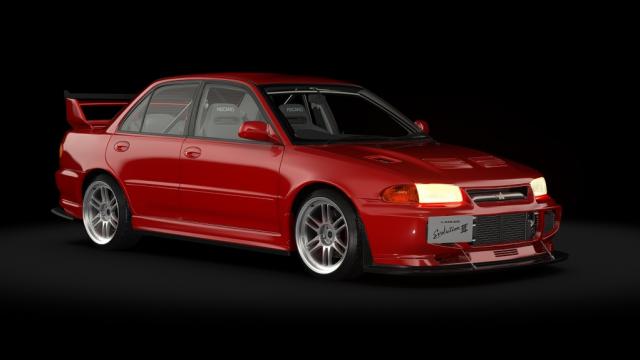 Mitsubishi Lancer Evolution III GSR 1995 (Widebody) for Assetto Corsa