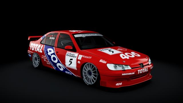 Peugeot 406: STW GEN 2 for Assetto Corsa