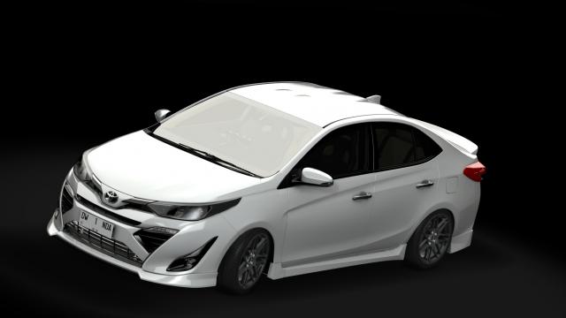 Toyota Vios Street Legal for Assetto Corsa