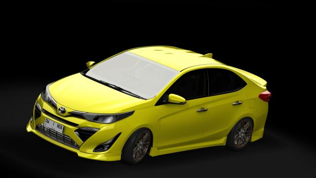 Toyota Vios Street Legal for Assetto Corsa