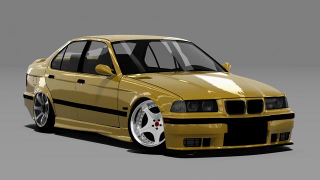 BMW E36 Sedan Team Effort for Assetto Corsa