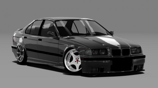 BMW E36 Sedan Team Effort for Assetto Corsa