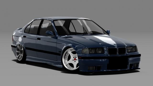 BMW E36 Sedan Team Effort for Assetto Corsa