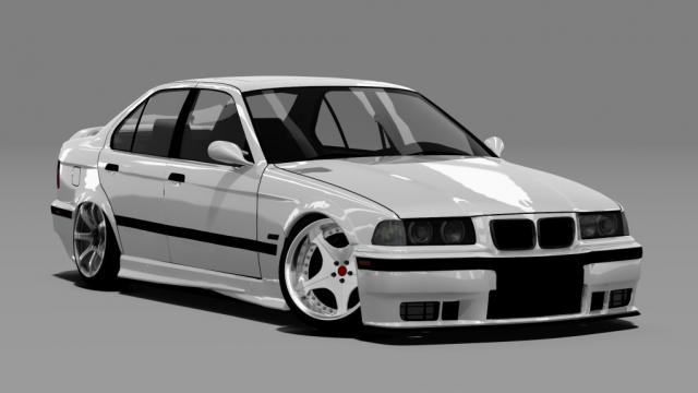 BMW E36 Sedan Team Effort for Assetto Corsa