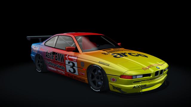 BMW 850 CSI E31 Race Kit для Assetto Corsa