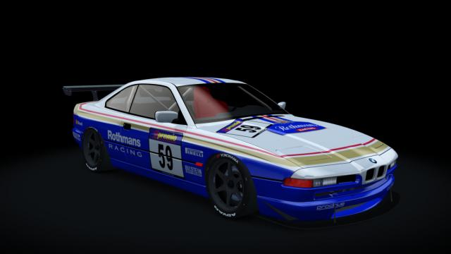 BMW 850 CSI E31 Race Kit для Assetto Corsa