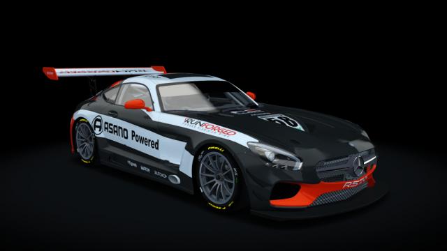 Mercedes AMG GT-S VLN для Assetto Corsa