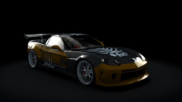 Chevrolet BLR Bullet Time Corvette Z06 (C6) for Assetto Corsa