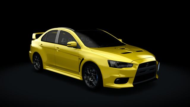 Mitsubishi Lancer Evolution X Final Edition for Assetto Corsa