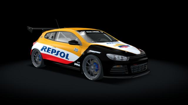 Volkswagen Scirocco VLN for Assetto Corsa