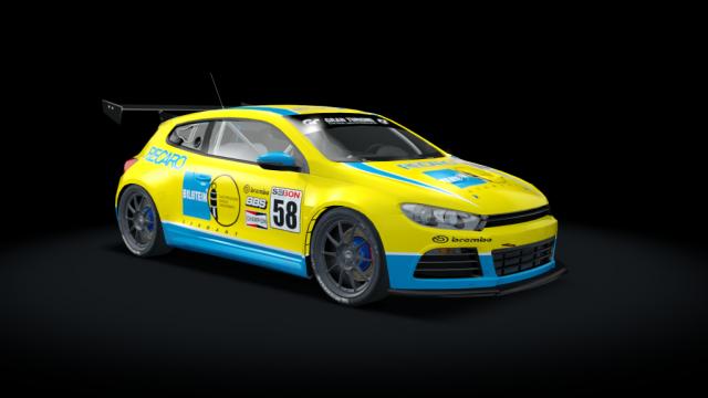 Volkswagen Scirocco VLN for Assetto Corsa