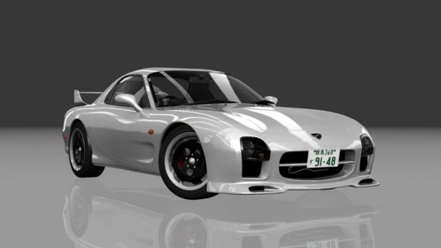 Touge Workshhop Mazda RX-7 A-Spec Night-ver. for Assetto Corsa