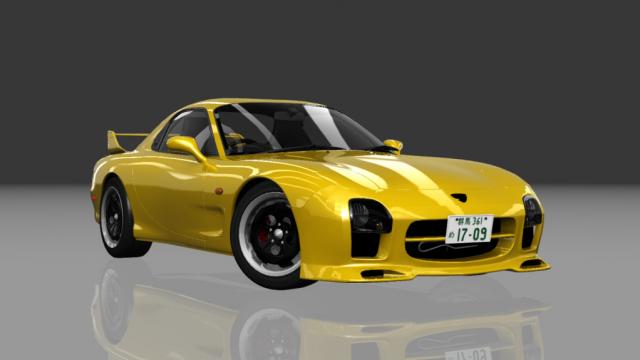 Touge Workshhop Mazda RX-7 A-Spec Night-ver. for Assetto Corsa