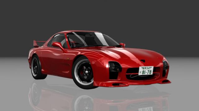 Touge Workshhop Mazda RX-7 A-Spec Night-ver. for Assetto Corsa