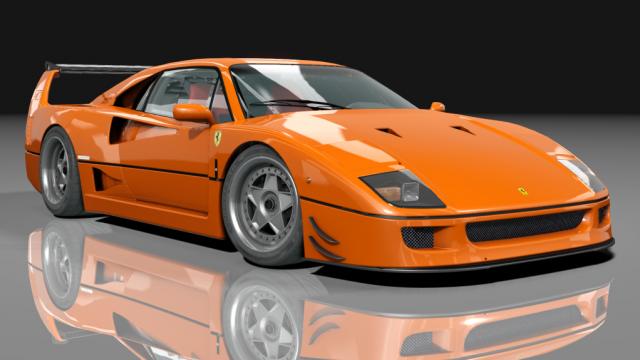 Ferrari F40 Corsa Clienti для Assetto Corsa