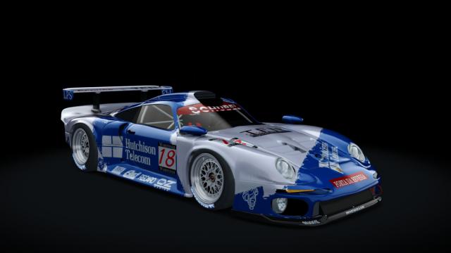 Porsche 911 (993) GT1 для Assetto Corsa