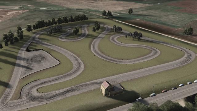 Rudes Karting Track для Assetto Corsa