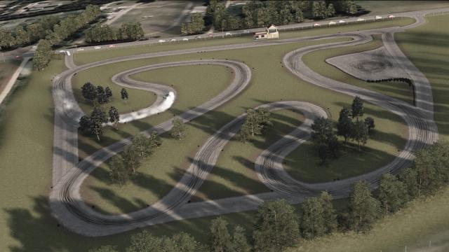 Rudes Karting Track для Assetto Corsa
