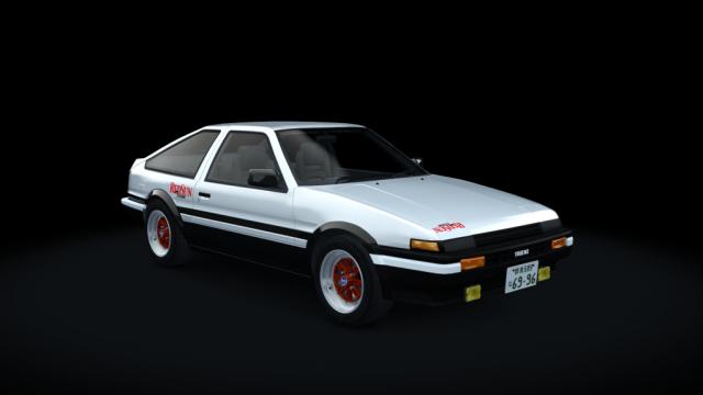 Touge Workshhop Toyota Sprinter Trueno Ae86 Redsun Spec