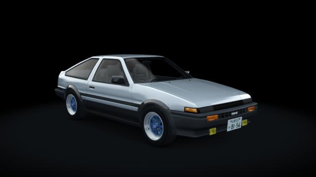 Touge Workshhop Toyota Sprinter Trueno Ae86 Redsun Spec for Assetto Corsa