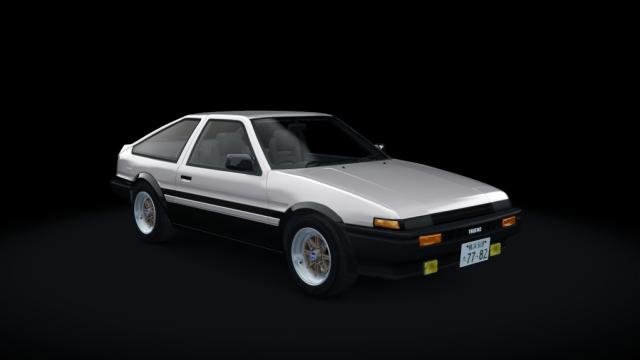 Touge Workshhop Toyota Sprinter Trueno Ae86 Redsun Spec for Assetto Corsa