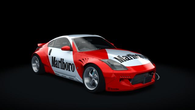 Alface’s Nissan 350Z Rocket Bunny for Assetto Corsa