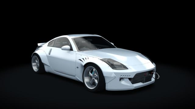 Alface’s Nissan 350Z Rocket Bunny for Assetto Corsa