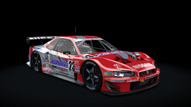 Nissan Skyline BNR34 NISMO JGTC GT500 2003 for Assetto Corsa