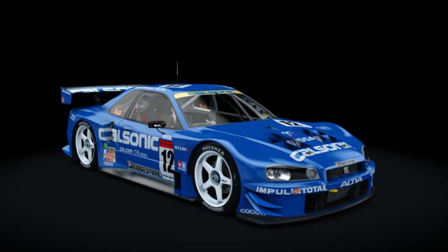 Nissan Skyline BNR34 NISMO JGTC GT500 2003 for Assetto Corsa