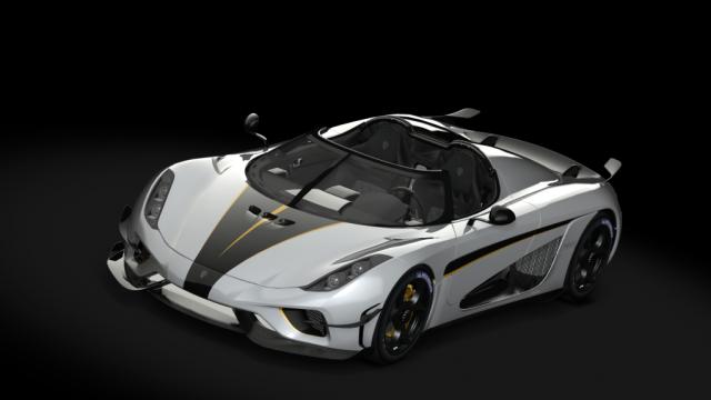 Koenigsegg Regera Ghost High-Downforce для Assetto Corsa