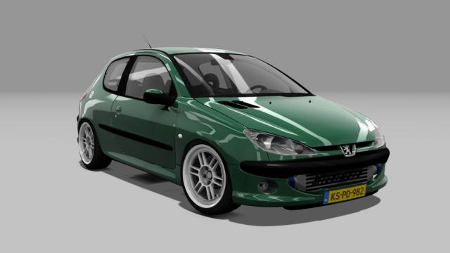 Peugeot 206 GTI для Assetto Corsa