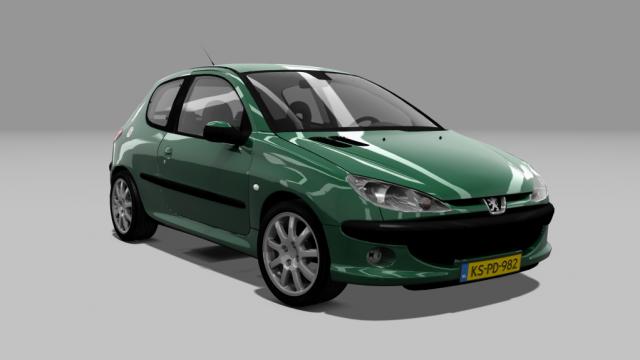 Peugeot 206 GTI для Assetto Corsa