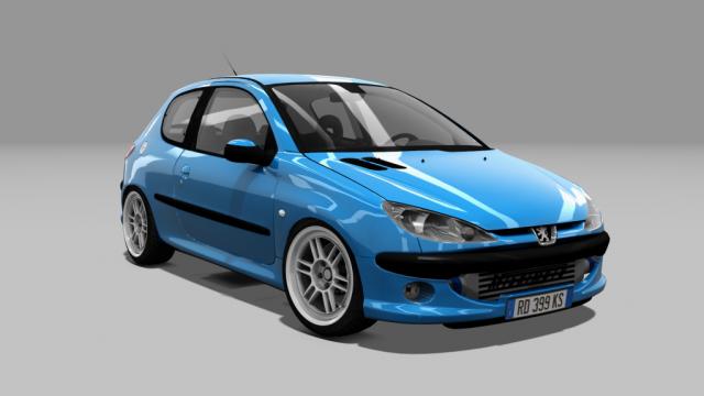 Peugeot 206 GTI для Assetto Corsa