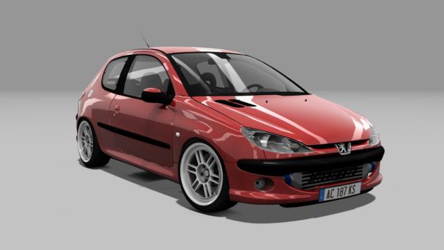 Peugeot 206 GTI для Assetto Corsa