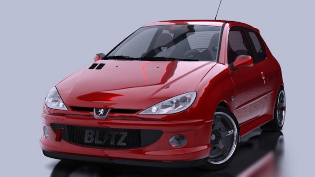 Peugeot 206 RC Street for Assetto Corsa