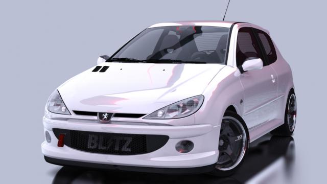 Peugeot 206 RC Street for Assetto Corsa