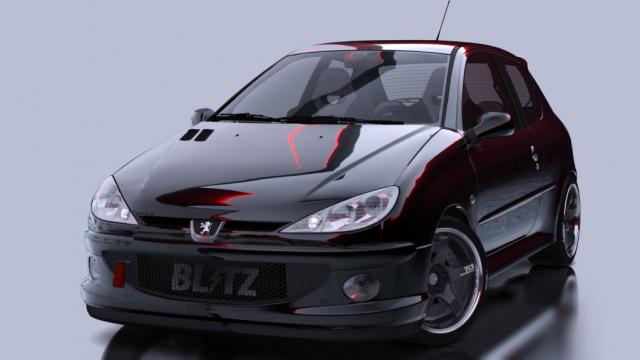 Peugeot 206 RC Street for Assetto Corsa