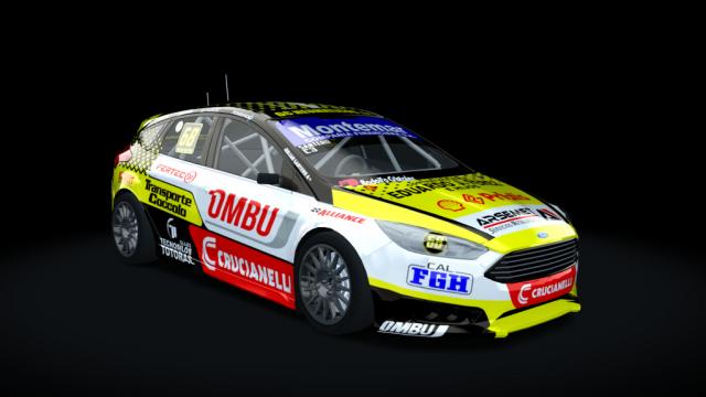 Ford Focus TN Class 3 2018 for Assetto Corsa